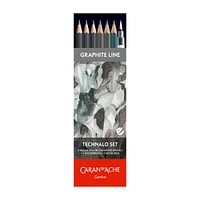 6-Piece Technalo Water-Soluble Graphite Pencil Set