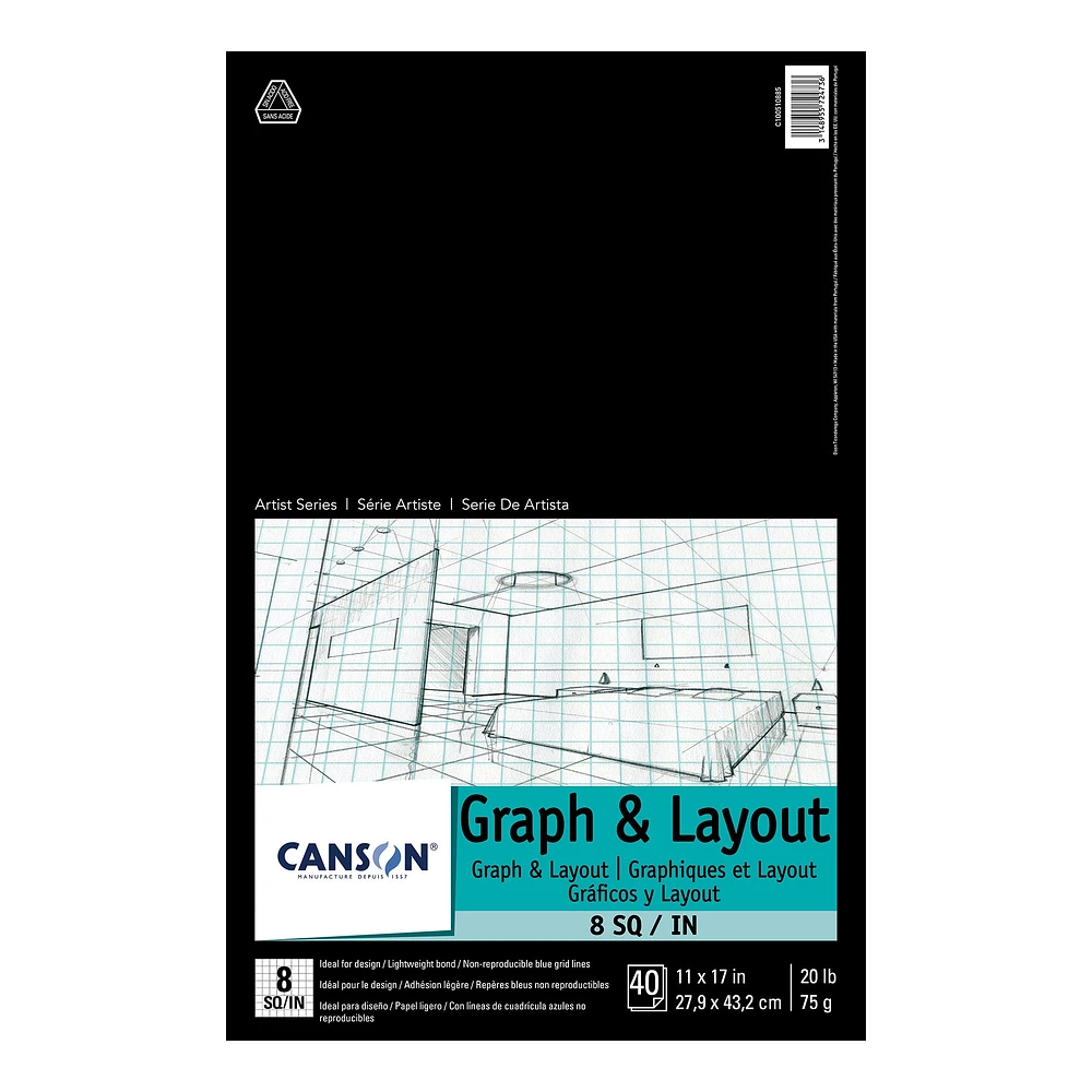 Graph & Layout Paper Pad