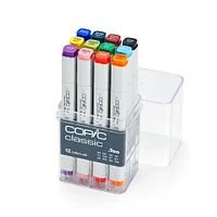 Ens. 12 marqueurs Copic Classic - couleurs de base 