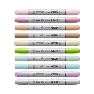 Copic Ciao Markers - 12-Piece Starter Set