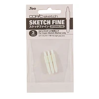 3-Pack Copic Sketch Marker Replacement Nibs - Fine