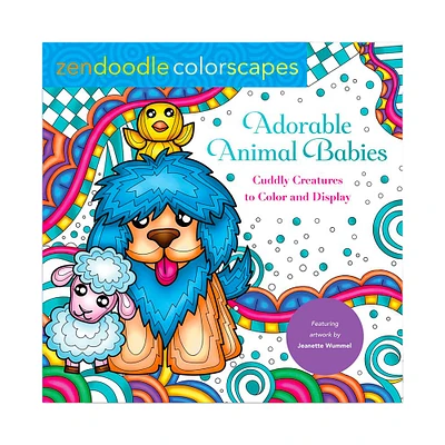 Zendoodle Colorscapes: Adorable Animal Babies - éd. anglaise