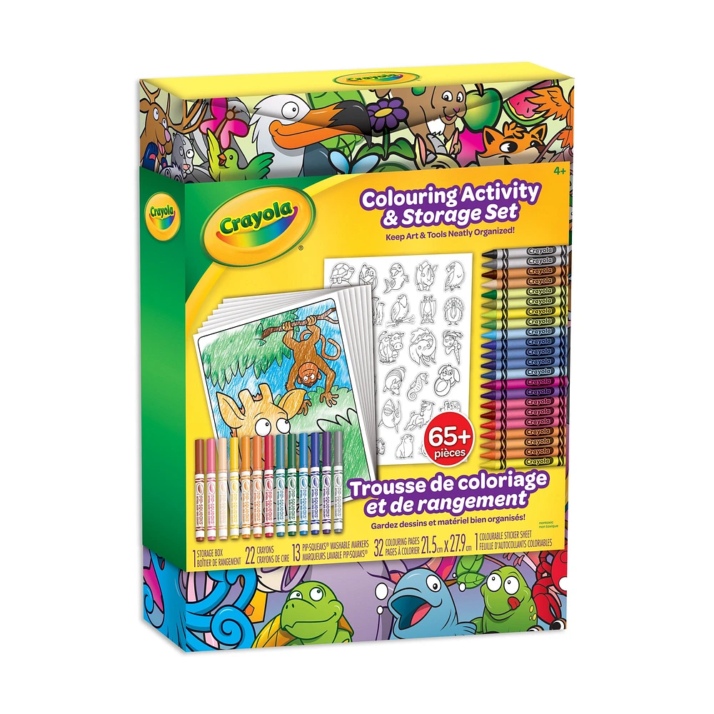 Colouring & Activity Storage Set