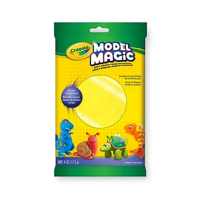 Pâte à modeler Model Magic de Crayola – Jaune néon