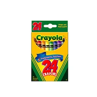 Boîte de 24 crayons de cire