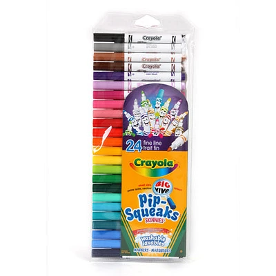 Marqueurs de petite taille Pip-Squeaks de Crayola