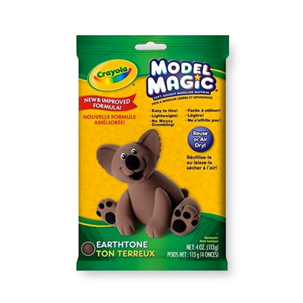 Crayola Model Magic Modeling Clay – Earth Tone