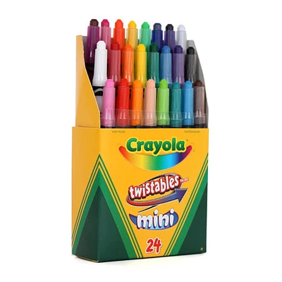 Ensemble de 24 crayons de cire