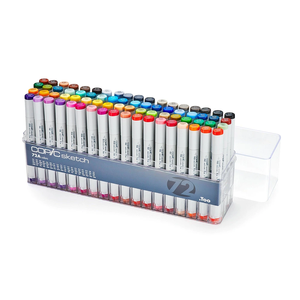 72-Piece Copic Sketch Marker Set