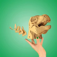 3D Carboard Puzzle - T-Rex