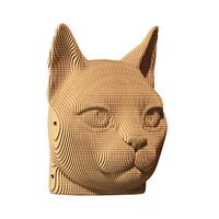 3D Carboard Puzzle - Cat