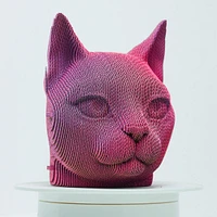 3D Carboard Puzzle - Cat