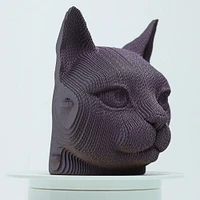 3D Carboard Puzzle - Cat
