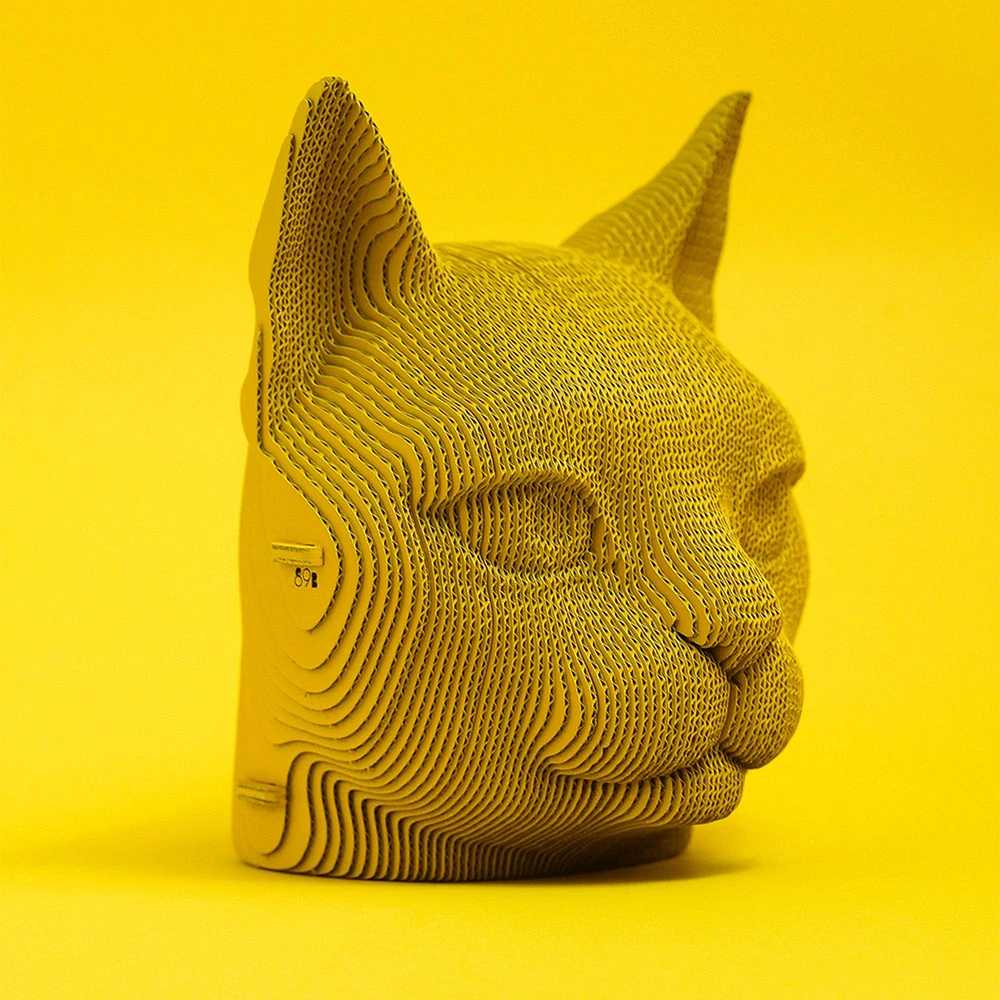 3D Carboard Puzzle - Cat