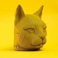 3D Carboard Puzzle - Cat