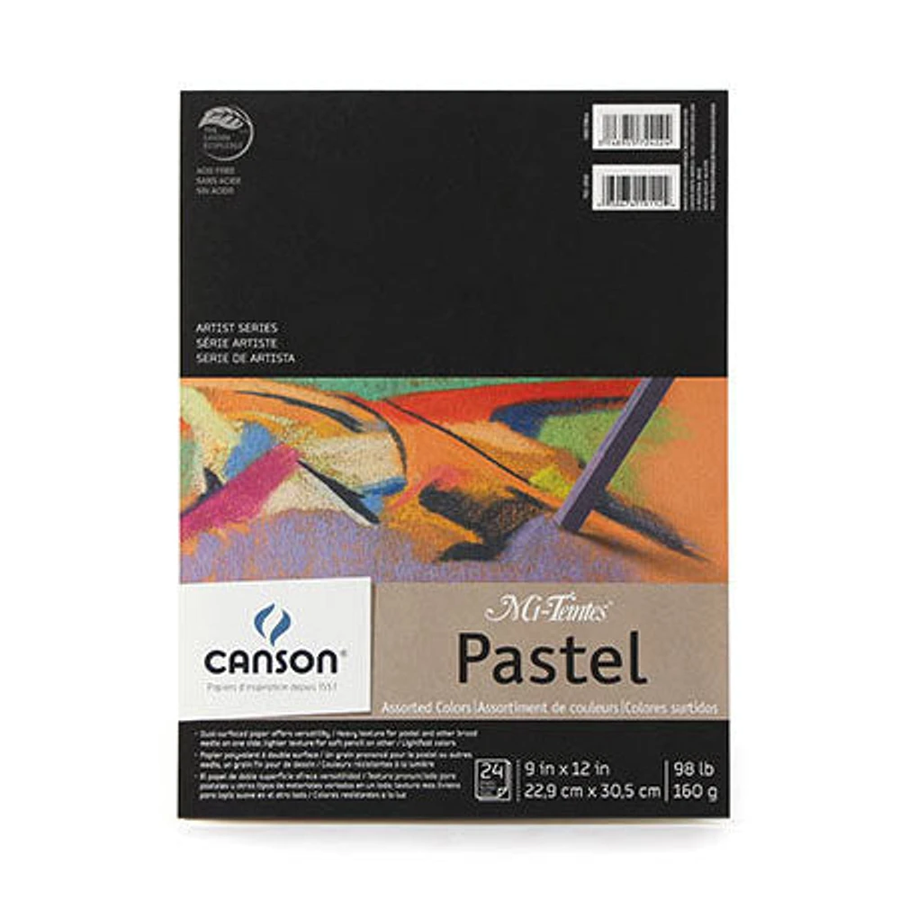 Tablette de papier mi-teintes Canson