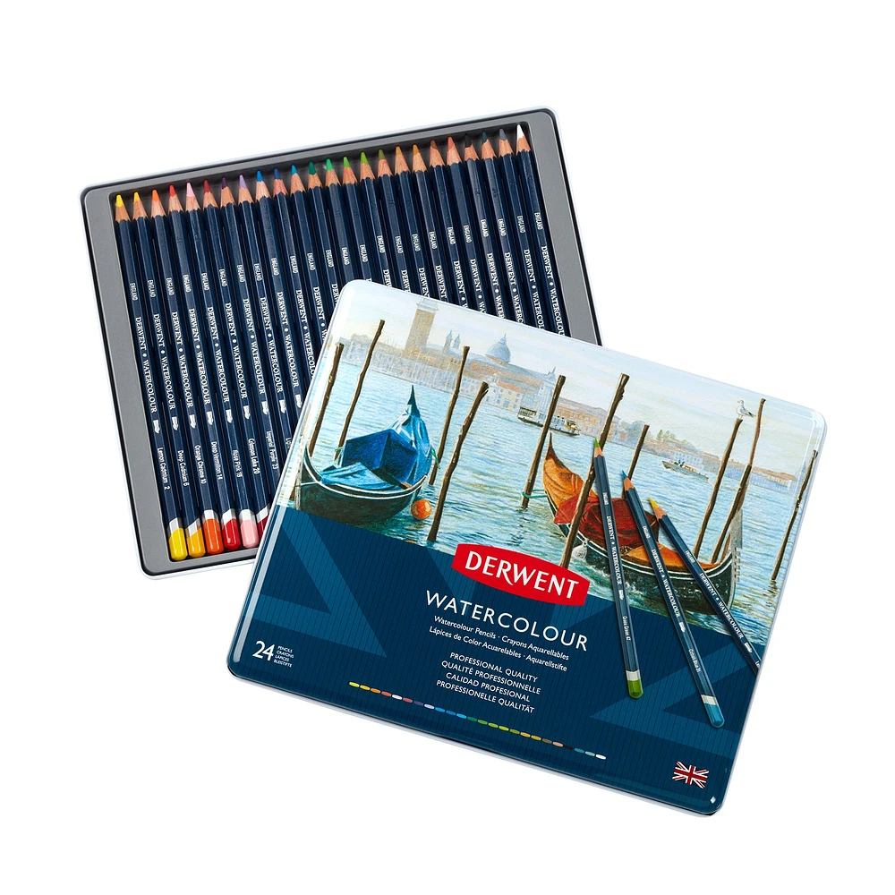 24-Pack Watercolour Pencils