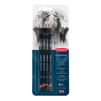 Set of graphite pencils