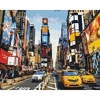 Paint by Numbers Kit - "Times Square"