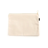 Grande pochette en toile - 31,5 x 22,5 cm