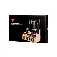 Straight Paint & Brush Rack