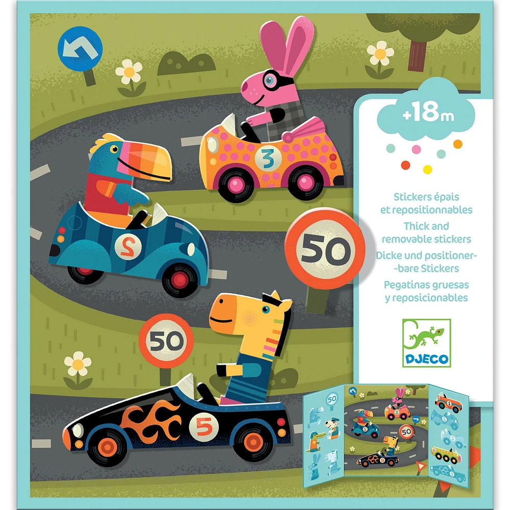 Sticker Folder - Cars