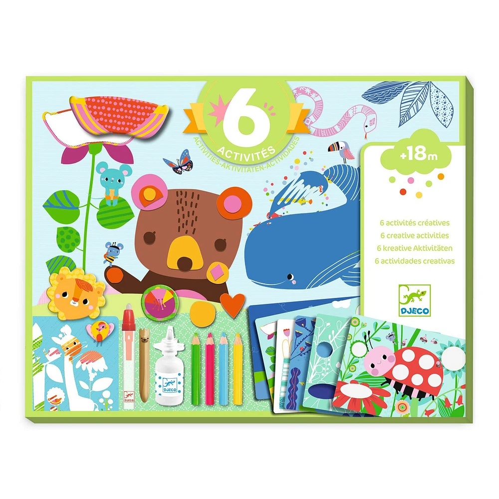 6-Activity Kit - Mouse & Friends