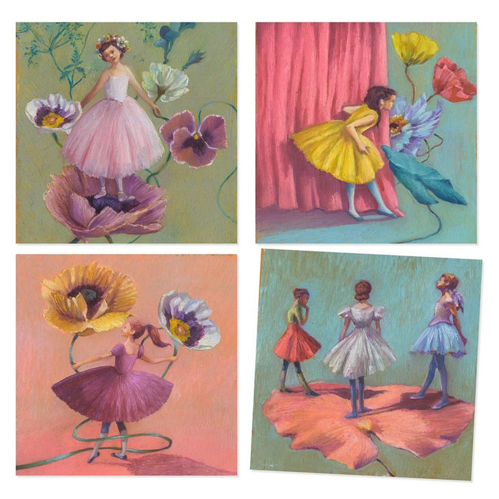 Inspired by: Ballerinas (Degas)