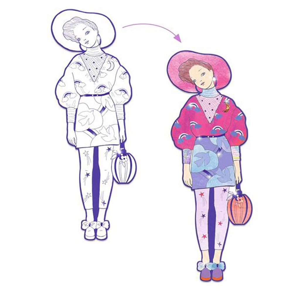Fashion Colouring - Ladies, Zaho & Friends