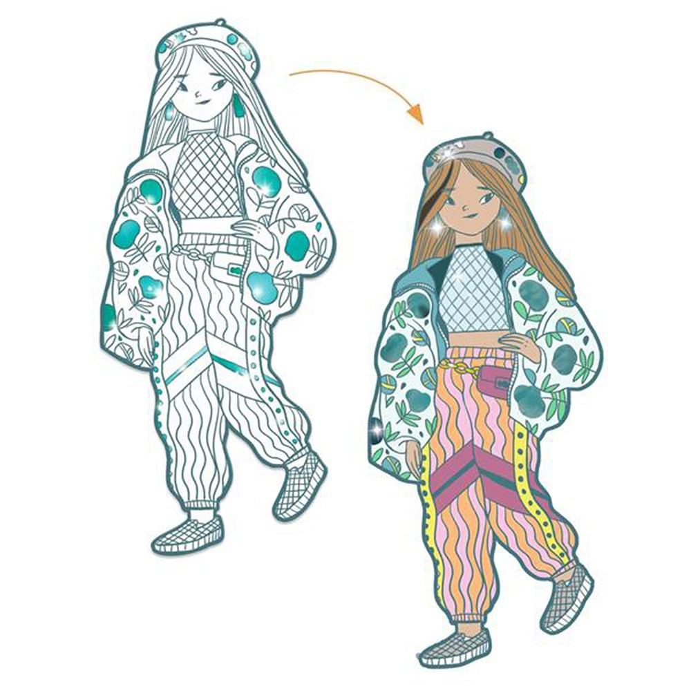 Fashion Colouring - Ladies, Angèle & Friends