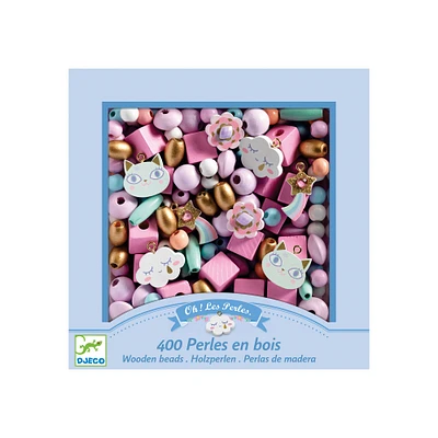 Wooden Beads Kit - Rainbow