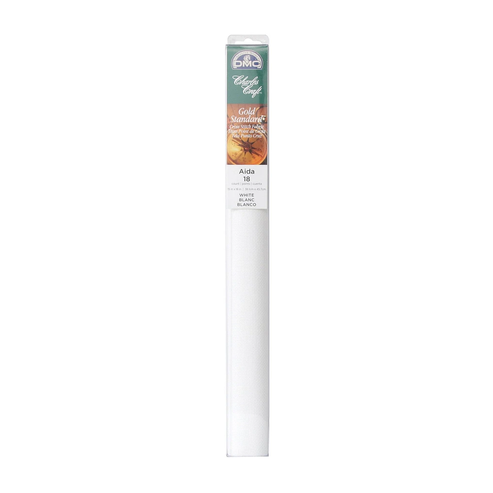 Aïda Needlework Fabric — 18 Count, White