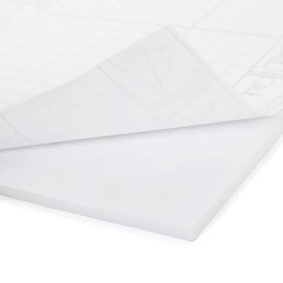 Acid:Free Adhesive Foamboard : White, 3/16 in