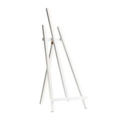 Chevalet de table - blanc, 24 po
