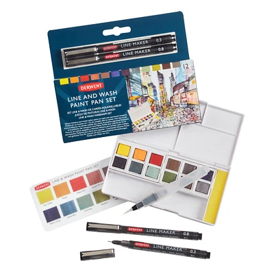 Line & Wash Paint Pan Set