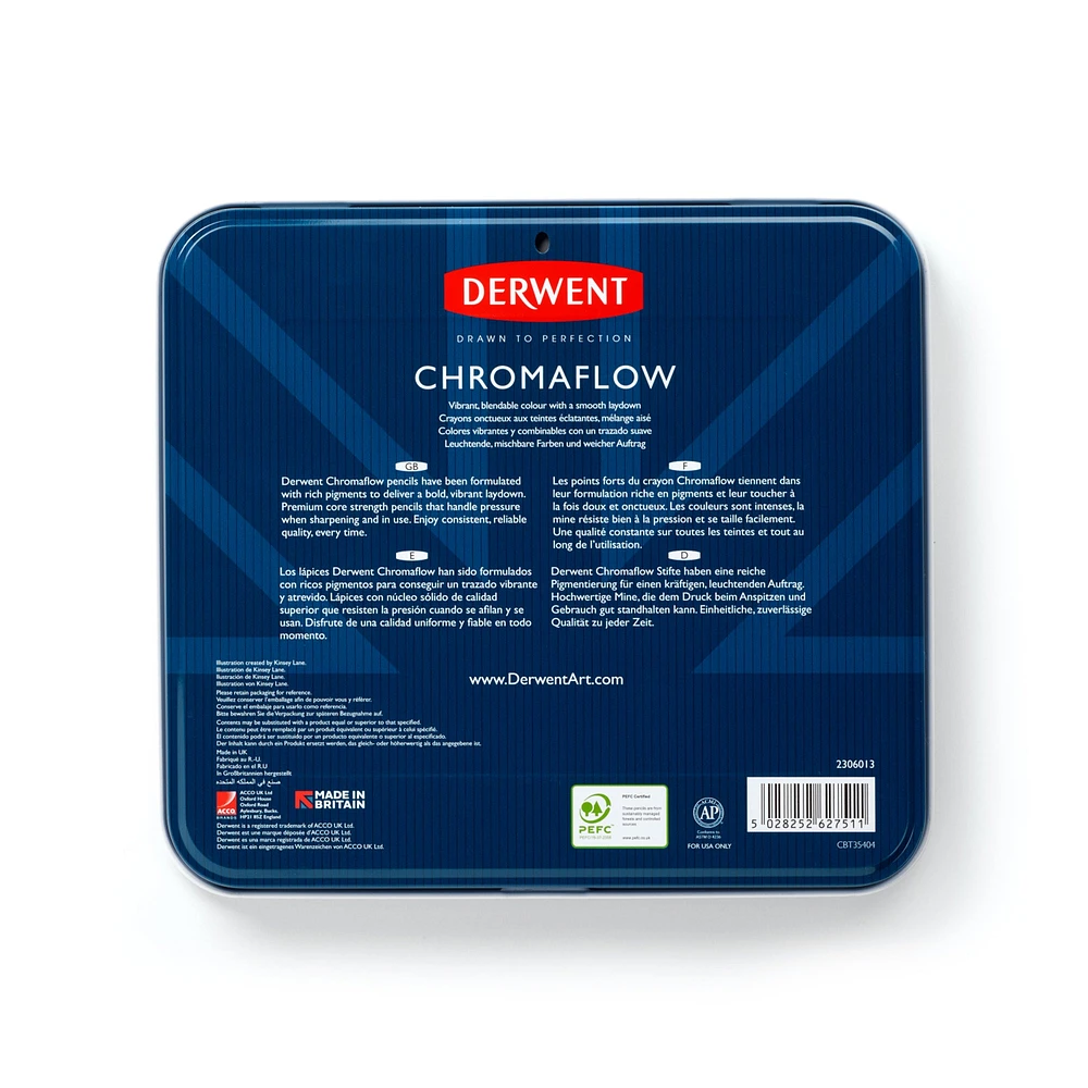 Ens. 48 crayons de couleur Chromaflow