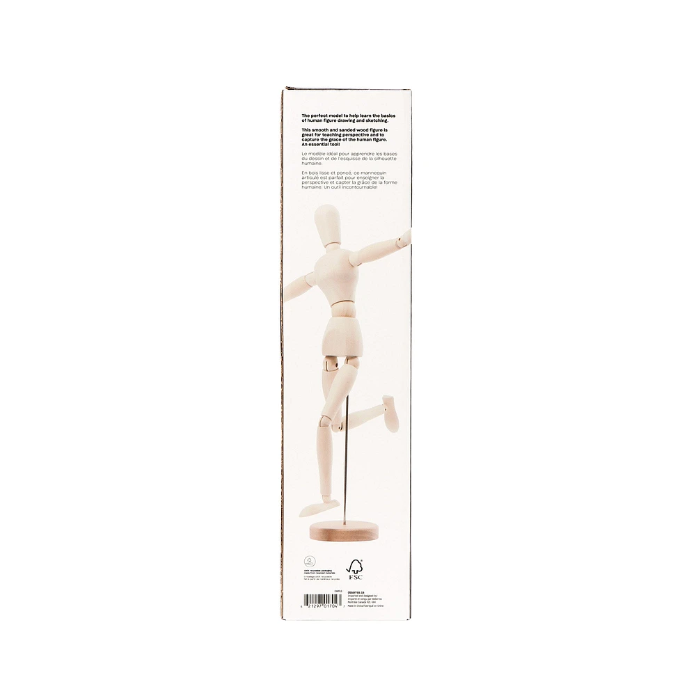 Wooden Mannequin - 16 in