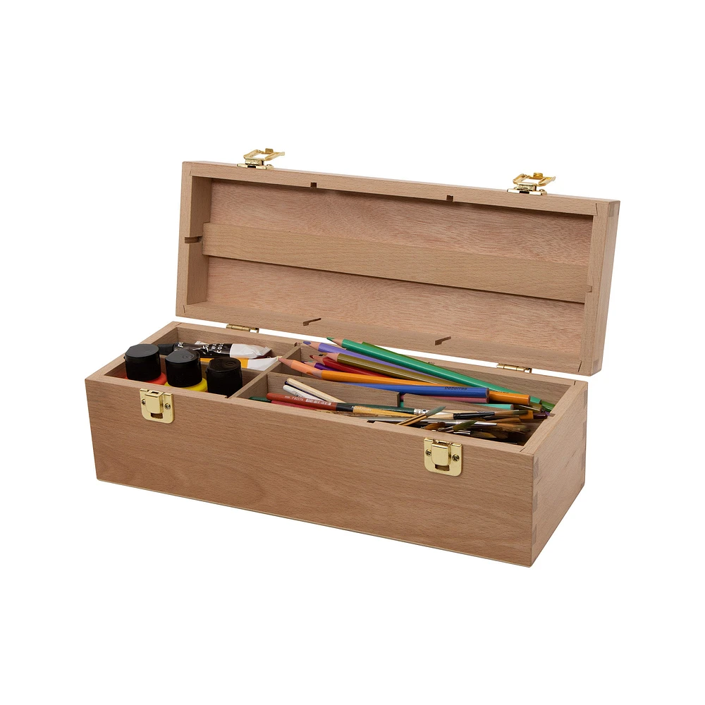 Wooden Utility Storage Box