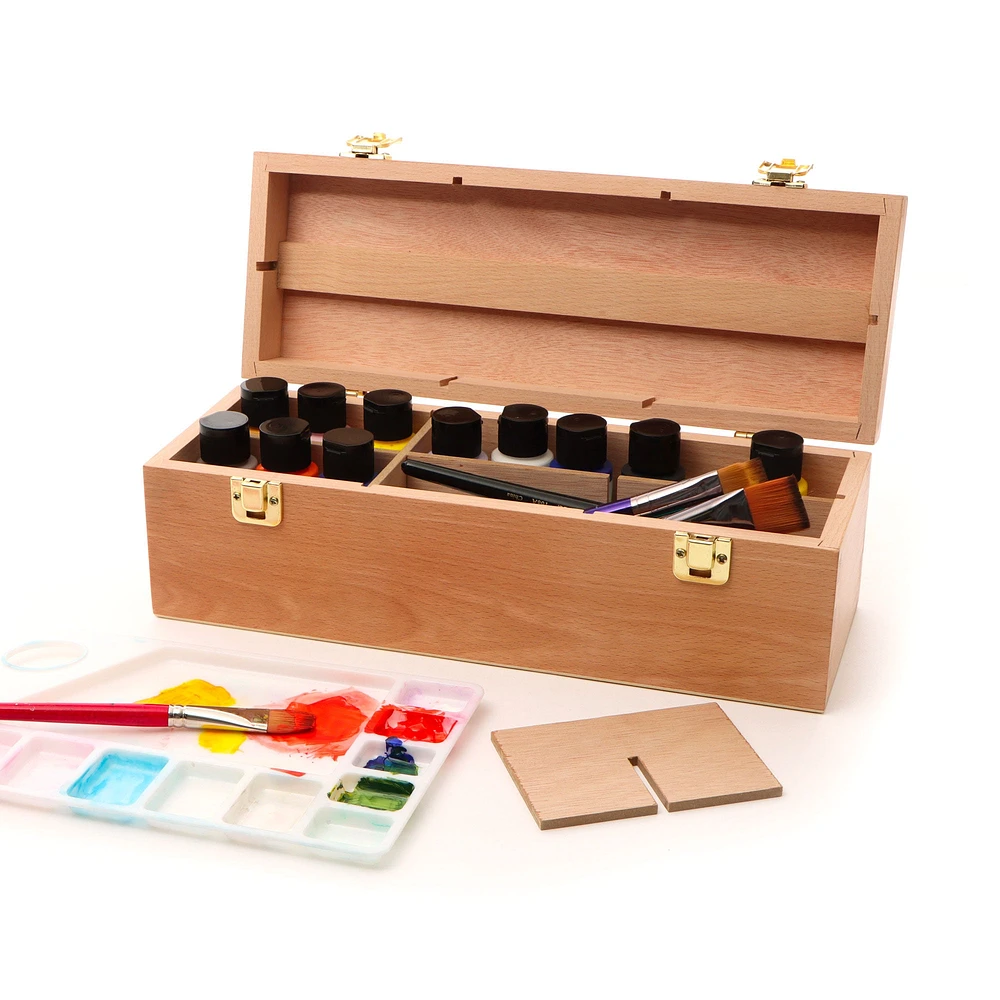 Wooden Utility Storage Box