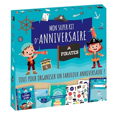 Mon super kit d'anniversaire : Pirates - French Ed.