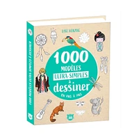 1000 modèles ultra-simples à dessiner en pas à pas - éd. française