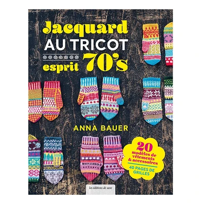 Jacquard au tricot esprit 70's