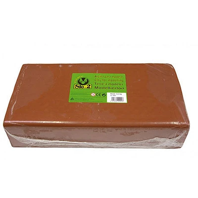 Argile naturelle rouge 12,5 kg - Rouge