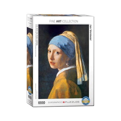 1,000-Piece Puzzle - "Girl with the Pearl Earring"