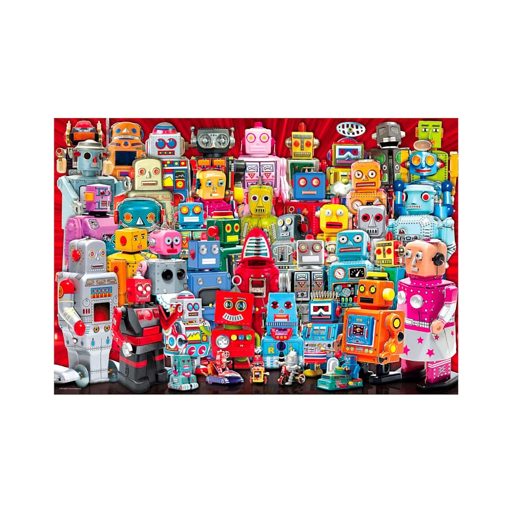 100-Piece Puzzle Lunch Box - "Robots"