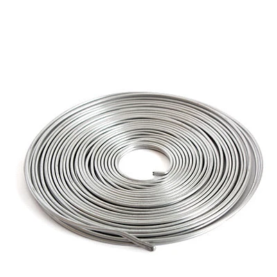 Fil d'armature flexible en aluminium - 3/16 po x 10 pi        