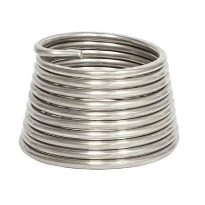 Fil d'armature flexible en aluminium - 0,25 po x 10 pi        