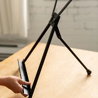 Black Aluminum Table Easel 20 Inches