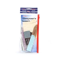 9 Piece Set of Drawing Supplies