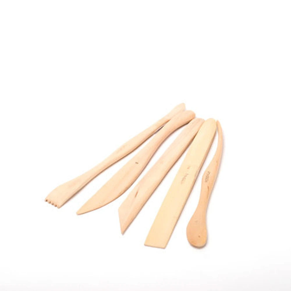 Wooden modelling tool 8 inches